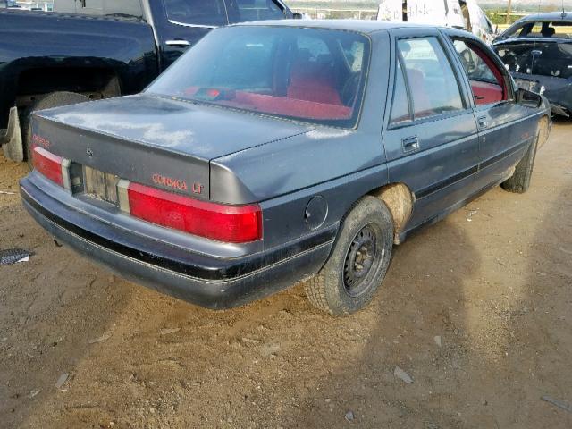 1G1LT54GXLE185909 - 1990 CHEVROLET CORSICA LT GRAY photo 4