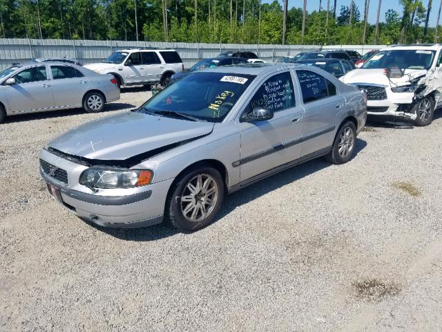 YV1RS61T532273435 - 2003 VOLVO S60 SILVER photo 2