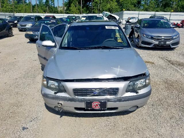 YV1RS61T532273435 - 2003 VOLVO S60 SILVER photo 9