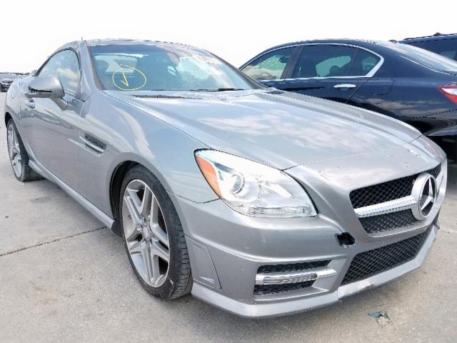 WDDPK5HA8FF099746 - 2015 MERCEDES-BENZ SLK 350 GRAY photo 1