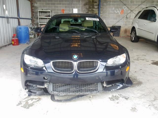 WBSDX9C53BE399316 - 2011 BMW M3 BLACK photo 9