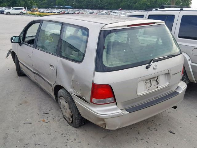 JHMRA3869WC012281 - 1998 HONDA ODYSSEY LX GOLD photo 3