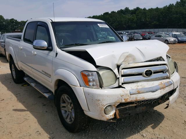 5TBET34156S532926 - 2006 TOYOTA TUNDRA DOU WHITE photo 1