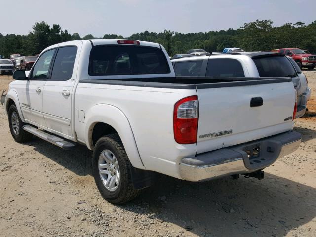 5TBET34156S532926 - 2006 TOYOTA TUNDRA DOU WHITE photo 3