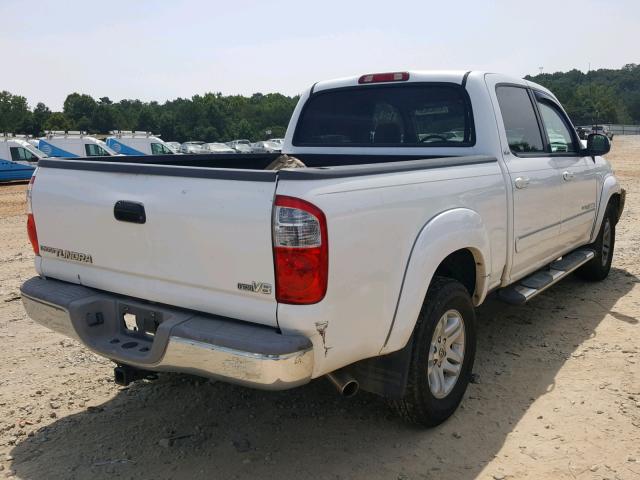 5TBET34156S532926 - 2006 TOYOTA TUNDRA DOU WHITE photo 4