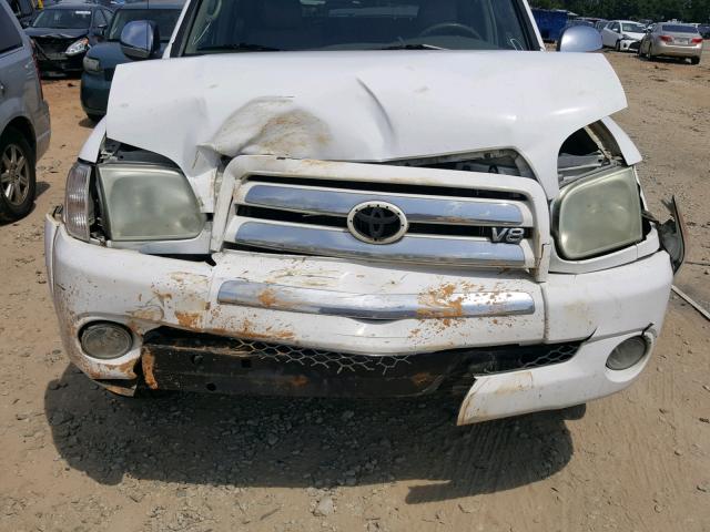 5TBET34156S532926 - 2006 TOYOTA TUNDRA DOU WHITE photo 9