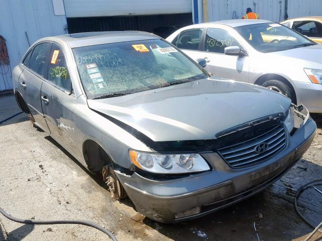 KMHFC46F77A138431 - 2007 HYUNDAI AZERA SE GREEN photo 1