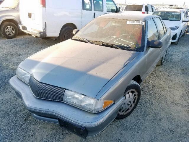 1G4NV55M1RC265565 - 1994 BUICK SKYLARK CU GRAY photo 2