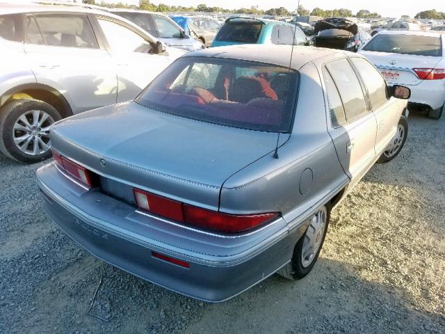 1G4NV55M1RC265565 - 1994 BUICK SKYLARK CU GRAY photo 4