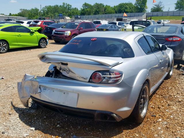 JM1FE17N350159590 - 2005 MAZDA RX8 SILVER photo 4