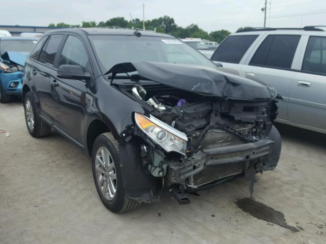 2FMDK4JC0DBA80024 - 2013 FORD EDGE SEL BLACK photo 1