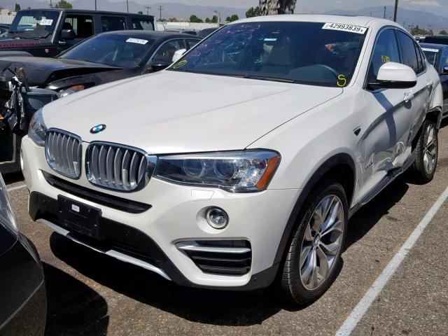 5UXXW3C52J0T81758 - 2018 BMW X4 XDRIVE2 WHITE photo 2