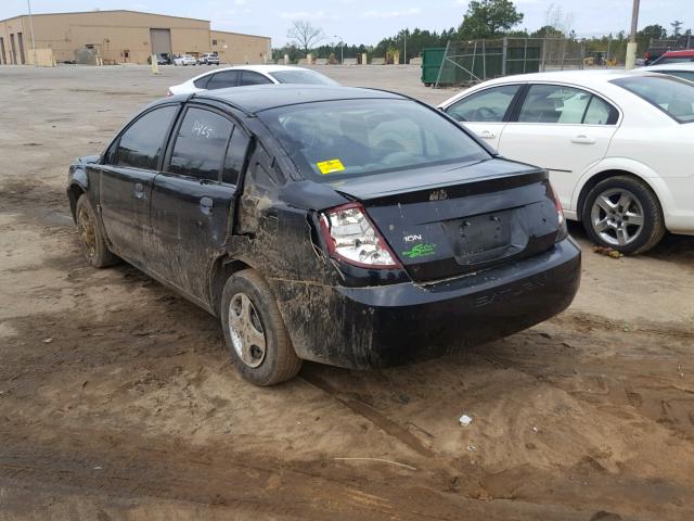 1G8AG52F35Z171644 - 2005 SATURN ION LEVEL BLACK photo 3