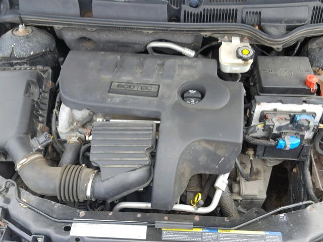 1G8AG52F35Z171644 - 2005 SATURN ION LEVEL BLACK photo 7