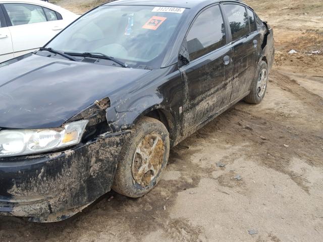 1G8AG52F35Z171644 - 2005 SATURN ION LEVEL BLACK photo 9