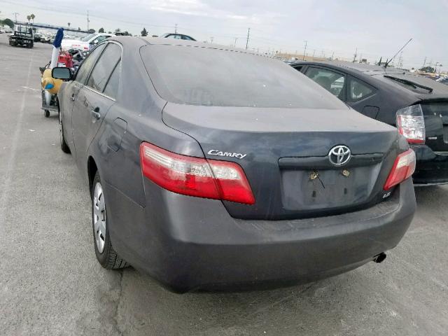 4T1BE46KX7U132787 - 2007 TOYOTA CAMRY NEW GRAY photo 3