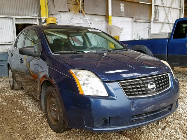 3N1AB61E88L683904 - 2008 NISSAN SENTRA 2.0 BLUE photo 1