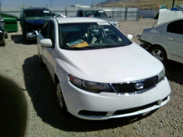 KNAFU4A29A5213603 - 2010 KIA FORTE EX WHITE photo 1