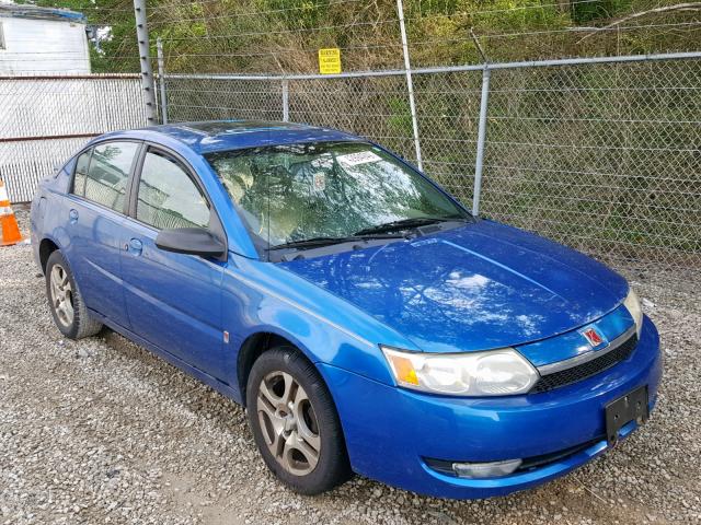 1G8AL52F74Z168840 - 2004 SATURN ION LEVEL BLUE photo 1