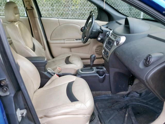 1G8AL52F74Z168840 - 2004 SATURN ION LEVEL BLUE photo 5