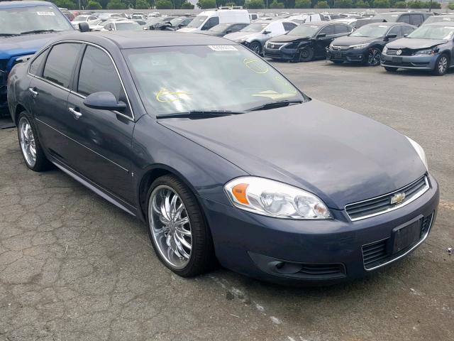 2G1WU57M591281856 - 2009 CHEVROLET IMPALA LTZ GRAY photo 1