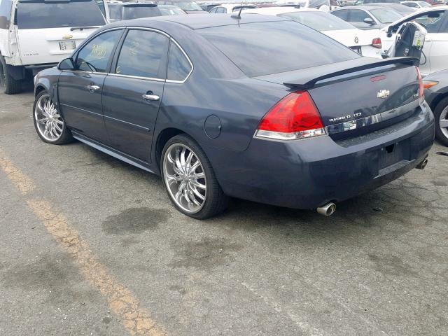 2G1WU57M591281856 - 2009 CHEVROLET IMPALA LTZ GRAY photo 3