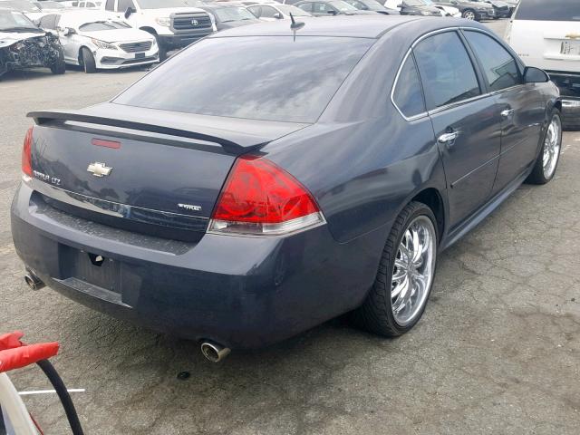 2G1WU57M591281856 - 2009 CHEVROLET IMPALA LTZ GRAY photo 4