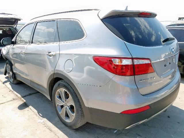 KM8SM4HF2GU163423 - 2016 HYUNDAI SANTA FE S SILVER photo 3