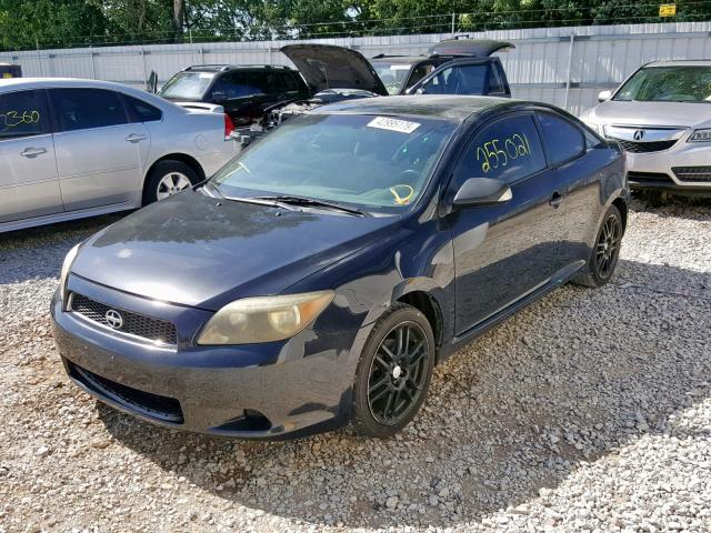 JTKDE177660090526 - 2006 TOYOTA SCION TC შავი ფოტო 2