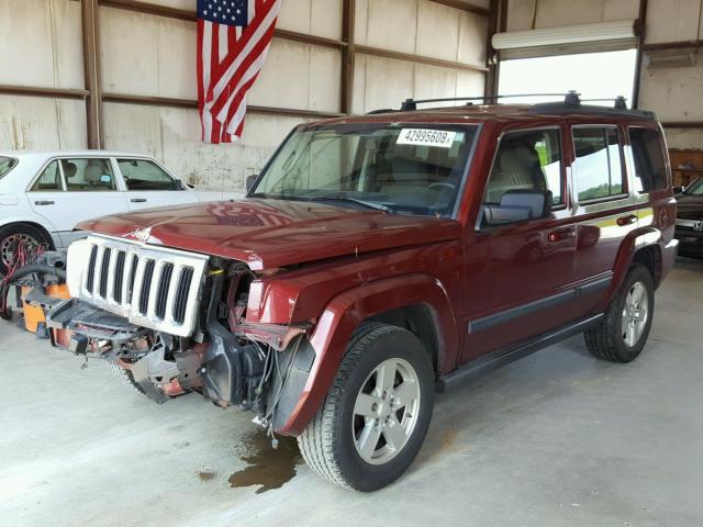 1J8HH48K77C547728 - 2007 JEEP COMMANDER Bordo foto 2