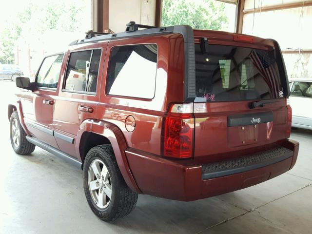 1J8HH48K77C547728 - 2007 JEEP COMMANDER Bordo foto 3