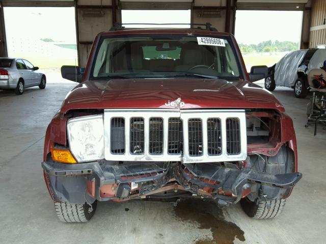 1J8HH48K77C547728 - 2007 JEEP COMMANDER Bordo foto 9