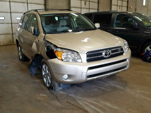 JTMBK31V076015118 - 2007 TOYOTA RAV4 LIMIT GOLD photo 1