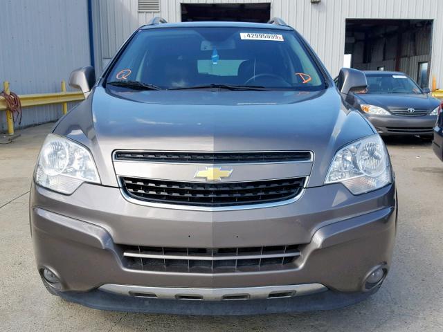 3GNFL4E53CS591393 - 2012 CHEVROLET CAPTIVA SP SILVER photo 9