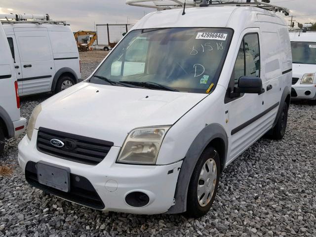 NM0LS7BN1DT135451 - 2013 FORD TRANSIT CO WHITE photo 2