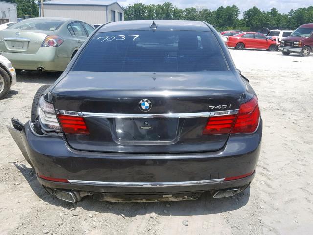 WBAYA6C52FD827037 - 2015 BMW 740 I GRAY photo 9