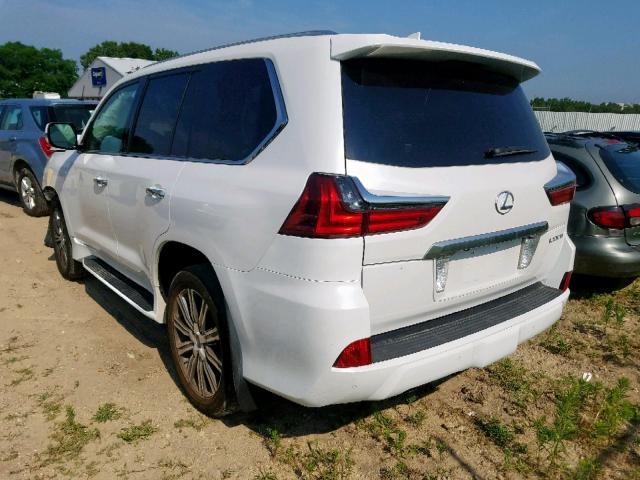 JTJHY7AX8G4204447 - 2016 LEXUS LX 570 WHITE photo 3