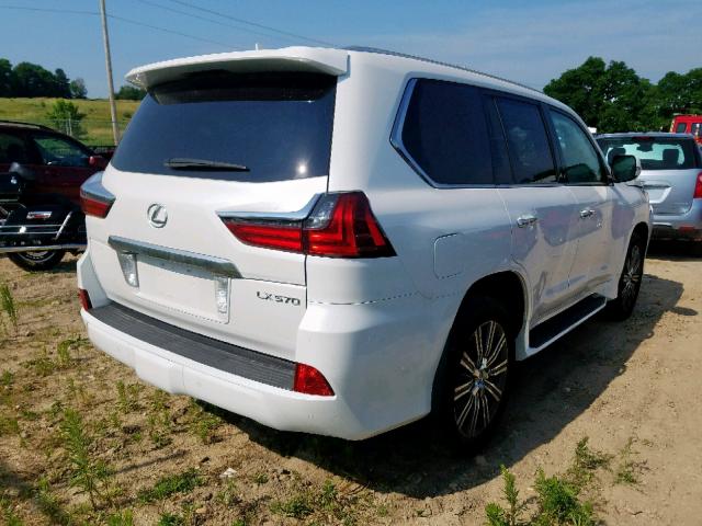 JTJHY7AX8G4204447 - 2016 LEXUS LX 570 WHITE photo 4