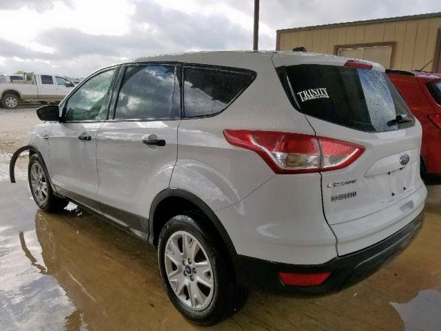 1FMCU0F79FUB61482 - 2015 FORD ESCAPE S WHITE photo 3