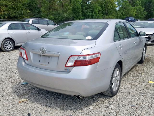 4T1BB46K97U025836 - 2007 TOYOTA CAMRY NEW SILVER photo 4