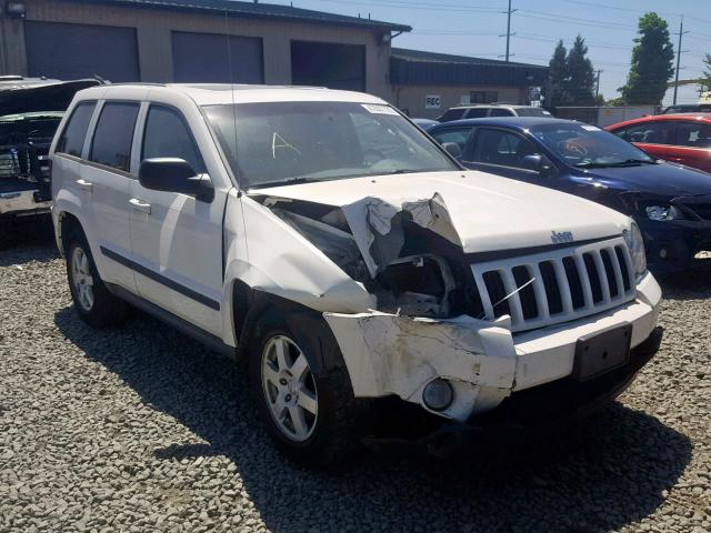 1J8GR48K68C183697 - 2008 JEEP GRAND CHER WHITE photo 1