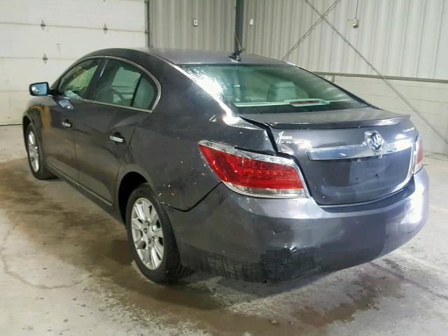 1G4GC5ER1DF186575 - 2013 BUICK LACROSSE CHARCOAL photo 3