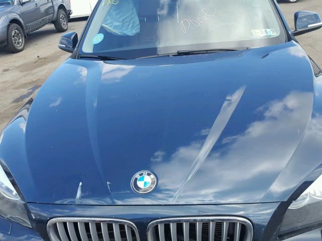 WBAVL1C52DVR84672 - 2013 BMW X1 XDRIVE2 BLUE photo 7