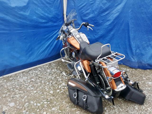 1HD1FR4408Y634618 - 2008 HARLEY-DAVIDSON FLHRC 105T ORANGE photo 3