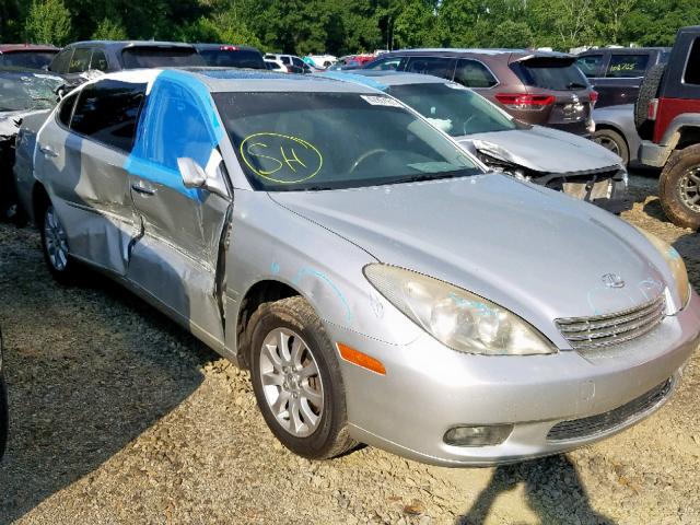 JTHBF30G120055273 - 2002 LEXUS ES 300 GRAY photo 1