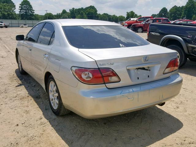 JTHBF30G120055273 - 2002 LEXUS ES 300 GRAY photo 3