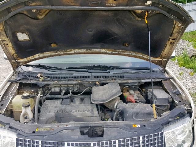 2LMDU88C58BJ03105 - 2008 LINCOLN MKX WHITE photo 7