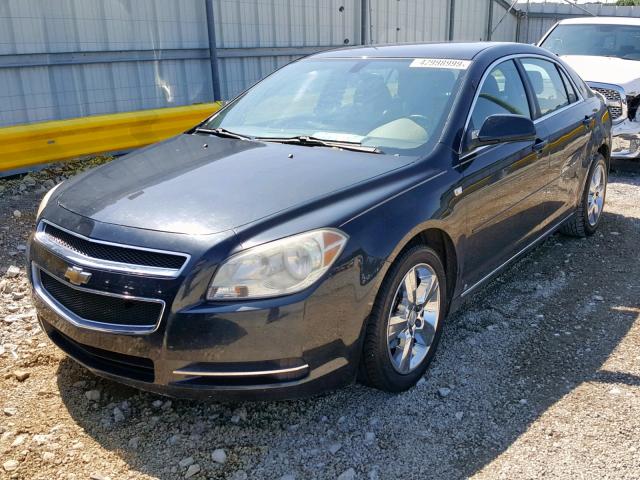 1G1ZH57B58F209868 - 2008 CHEVROLET MALIBU 1LT 黑色 照片 2