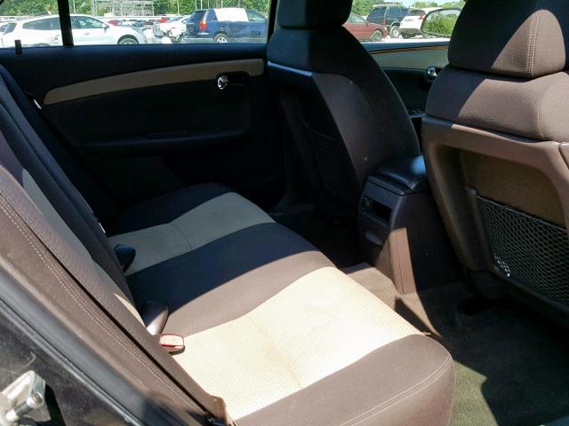 1G1ZH57B58F209868 - 2008 CHEVROLET MALIBU 1LT 黑色 照片 6
