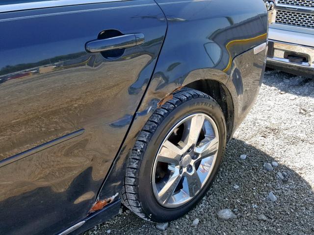 1G1ZH57B58F209868 - 2008 CHEVROLET MALIBU 1LT 黑色 照片 9